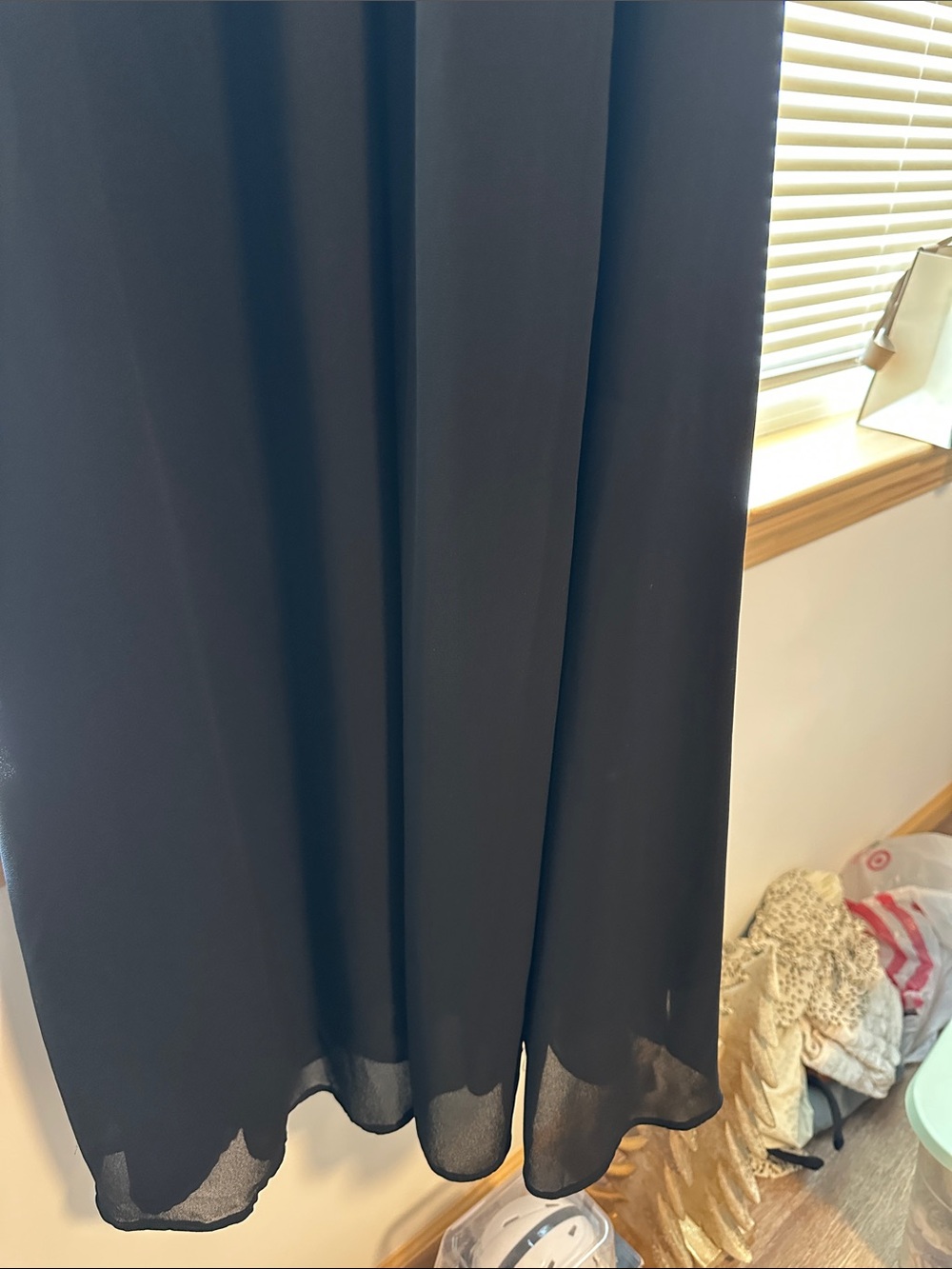 Lulu's Black V-Neck Empire Waist Maxi Dress - Picture 5 of 11